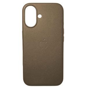 iPhone 16 Plus Leather Magsafe Cover HC – Taupe