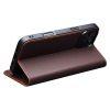QIALINO iPhone 16 Pro Flip Stand Genuine Leather Wallet Cover - Brown - Image 2
