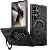Samsung Galaxy S22/S23 Ultra Rugged MagSafe PC+TPU Kickstand Cover - Black