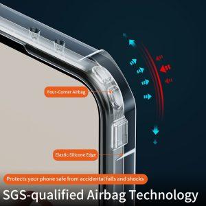 OnePlus 13 XUNDD Anti-Drop TPU + Acrylic Clear Cover – Black