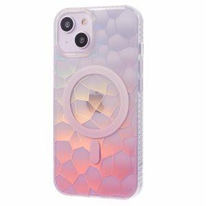 iPhone 15 Gradient TPU+Acrylic MagSafe Cover – Pink