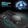 Samsung Galaxy S23 Plus CamShiled MagSafe PC+TPU Kickstand Cover - Black - Image 2