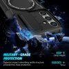 Samsung Galaxy S23 Plus CamShiled MagSafe PC+TPU Kickstand Cover - Black - Image 3