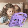 Samsung Galaxy Tab A7 Lite/Tab A 8.0 EVA Shockproof Tablet Cover with Kickstand - Purple - Image 2