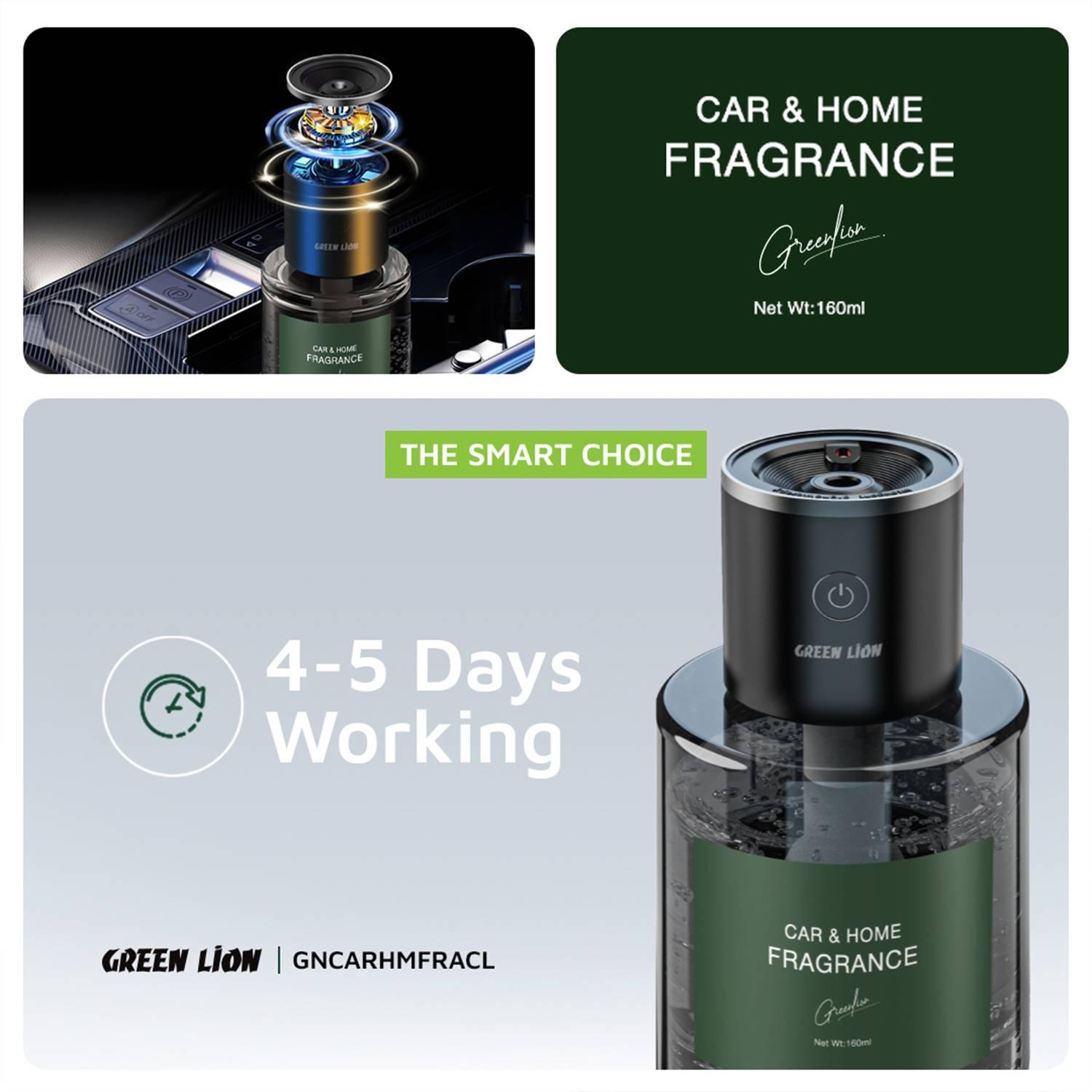 Green Lion Car and Home Fragrance - Clear (GNCARHMFRACL} - Image 2