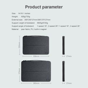 Nillkin Commuter Multifunctional Laptop Sleeve 16.1″ – Black