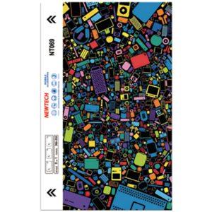 Electronics Accessories 3D embossed UV Back film NT069