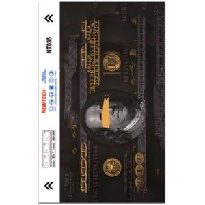 100$ 3D embossed UV Back film NT035