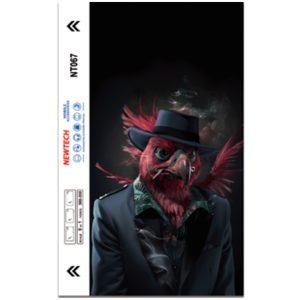 Crazy Phoenix 3D embossed UV Back film NT067