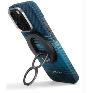 iPhone 16 Pro PITAKA Tactile Woven Case & Grip Cover – Moonrise