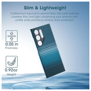 Samsung S24 Ultra PITAKA MagEZ Case 4 Aramid Fiber – Moonrise FM2401U