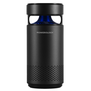 Powerology Portable Mini Air Purifier with UVC LED Sterilization – Black