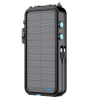 Powerology FM Radio Solar Wireless PowerBank 16000mAh - Black (PPBCHA49)
