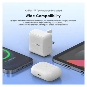 Oraimo PowerCube 20 Chic 20W GaN Charger OCW-5201U – White