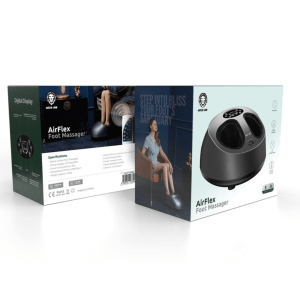 Green Lion AirFlex Foot Masager 50W – Gray/Black (GNAIRFTMSGRBK)