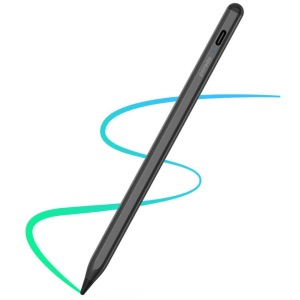 Porodo Universal Smart Pencil with Touch Switch – Black (PD-USPTS-BK)