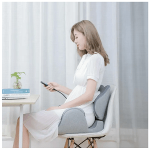 Porodo LifeStyle Massage Cushion – Grey (PD-LSMCS-GY)