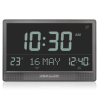 Alfajr Digital Adhan Wall Clock CJ-17B - Black
