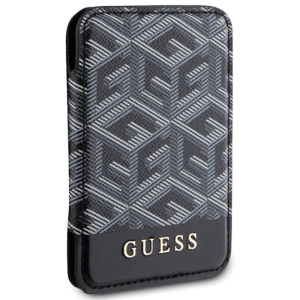 Guess Wallet Cardslot Gcube Magsafe Stand – Black(GUWMSHGCFSEK)