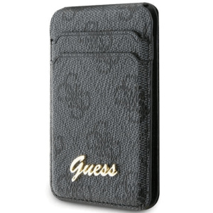 Guess Wallet Cardslot Magsafe Stand 4G Classic – Black (GUWMSHG4SHK)