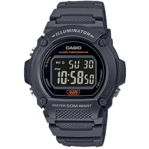 Casio Mens Watch W-219H-8B – Gray