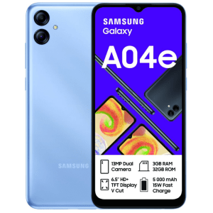 Samsung a04e 3/32GB – Ice Blue USED