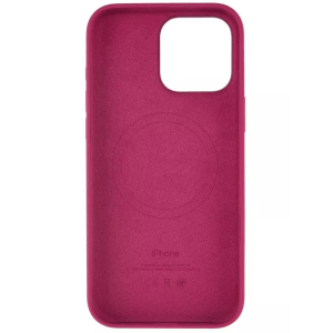 Apple iPhone 16 Pro Max Silicone Original Cover with Magsafe – Fuchsia