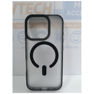 iPhone 16 Pro Max BUVU Magpita Magsafe Matte Cover – Black