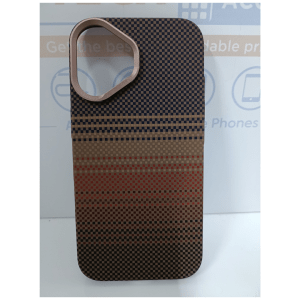 iPhone 16 BUVU Magpita Tactile Woven Pattern Cover – Sunset