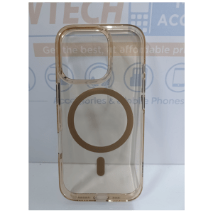 iPhone 16 Pro KZDOO Iceguard Magsafe Clear Brown Cover