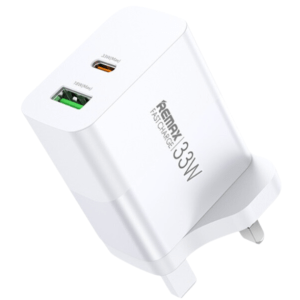 REMAX Kiddy Series 33W A+C Fast Charger - White  RP-U122