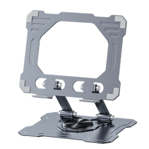 WEKOME WA-S105 Metal Rotating Folding Tablet Holder – Gray