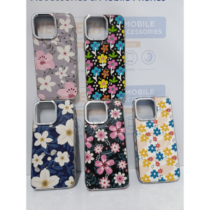 iPhone 15 Pro Max CaseBar Magsafe Floral Printed Cover