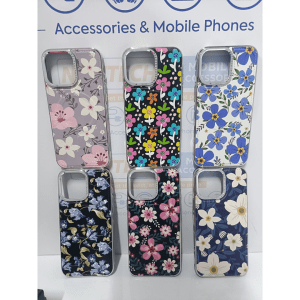iPhone 16 Pro Max CaseBar Magsafe Floral Printed Cover