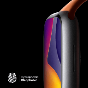 Apple Watch 41MM Blupebble Graphene Rock series PMMA 3D Full Cover  BPAPWGRK41MMCL