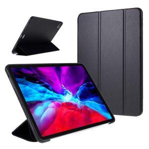 iPad Pro 11-inch (2022/21/20) Tri-fold Leather Stand Tablet Cover – Black