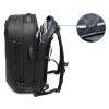 OUTWALK 7705L Large Capacity Backpack Anti-Splash Oxford Cloth Travel Laptop Bag - Dark Gray - Image 2