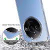 Redmi A3x 4G Clear TPU+Acrylic Phone Cover - Transparent - Image 3