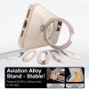 iPhone 16 Pro Max TORRAS Guardian Ostand Series MagSafe Kickstand TPU+PC Cover - Gold - Image 2