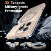iPhone 16 Pro Max TORRAS Guardian Ostand Series MagSafe Kickstand TPU+PC Cover - Gold - Image 3