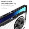 Redmi 14C 4G/Poco C75 4G/ Redmi 14R 5G Carbon Fiber TPU+PC Cover - Black - Image 2