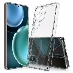 Samsung Galaxy S25 Ultra Clear Case TPU+Acrylic Shockproof Cover – Transparent
