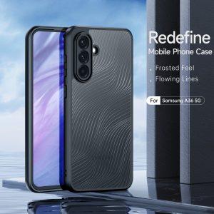 Samsung Galaxy A56 /A36 5G DUX DUCIS Aimo Series TPU+PC Matte Drop-Proof Cover – Black