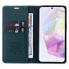 Samsung Galaxy A36 5G/A56 5G YIKATU YK-001 Stand Leather Flip Phone Cover - Green - Image 2