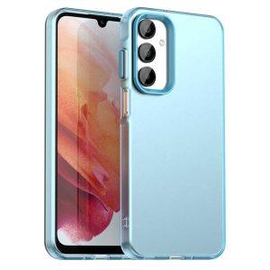 Samsung Galaxy A36/ A56 5G PC+TPU+PET Matte Anti-Drop Cover – Blue