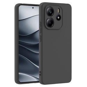 Redmi Note 14 4G Slim TPU Matte Soft Cover – Black