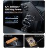TORRAS Samsung Galaxy S25 Ultra MagSafe Rotating Kickstand PC+TPU Cover - Black - Image 2