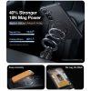 TORRAS Samsung Galaxy S25+/S24+ MagSafe Rotating Kickstand PC+TPU Cover - Black - Image 5