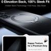 TORRAS Samsung Galaxy S25+/S24+ MagSafe Rotating Kickstand PC+TPU Cover - Black - Image 2
