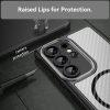 Samsung Galaxy S25 Ultra Magsafe Carbon Fiber Cover - Black - Image 2